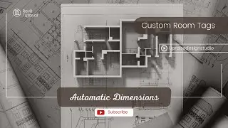 Room Tags with Dimensions in Revit | إضافة الأبعاد على علامات الغرف في برنامج الريفيت 