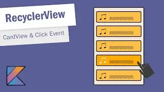 RecyclerView with CardView in Android Studio - Part 1