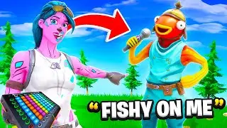 I Pretended to be Tiko with a Voice Changer in Fortnite... (it worked)