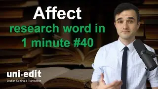 AFFECT definition, AFFECT in a sentence, AFFECT pronunciation, AFFECT meaning