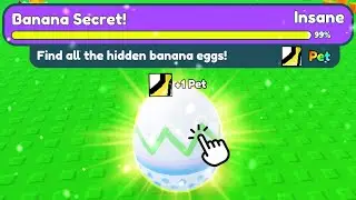 OMG! 💎🍌 How To GET SECRET *TITANIC BANANA* FAST In Pet Simulator X!