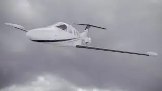 Create Airplane with overcasting clouds - Corona Render - Cinema 4D s26