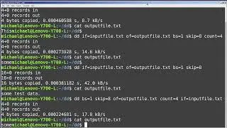 Linux Command Line (89) dd pt1