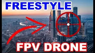 FPV drone cinematic - Moscow city towers (crazy shots)