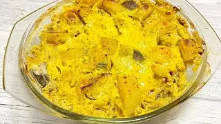 I bought fish and I'm cooking for the third day! The recipe for how to cook fish hake in the oven!