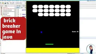 Develop Brick breaker game in java (2021)