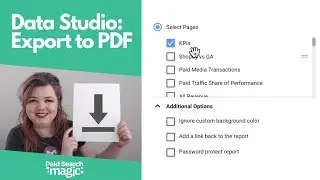 How to Export a Data Studio Report to PDF