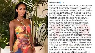 Erica Mena Doubles Down On Racist Name Calling