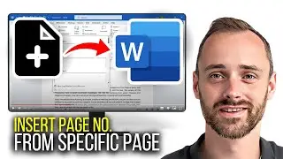 How to Insert Page Number in Word from Specific Page| Quick Guide