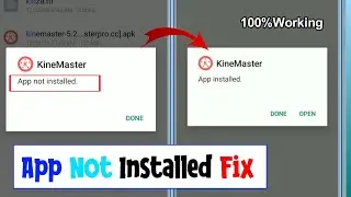How to fix app not installed android apk|App Not Installed Problem Fixed new method
