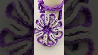 МК Пинетки крючком🌺скоро на канале