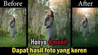 Cara edit foto di photoshop paling mudah dan hasil gak kalah keren | Tutorial Photoshop