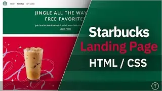 Build a Starbucks Landing Page Clone