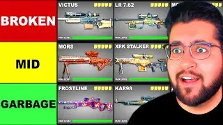 Using Every ONE SHOT Sniper in Warzone 4 and Ranking Them + Best Sniper Class Setups