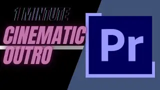How to CINEMATIC CROP OUTRO EFFECT in Adobe Premiere Pro| 