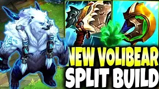 Testing our New Type of Builds: VOLIBEAR SPLIT TO WIN BUILD~ HULLBREAKER + DIVINE = 💀