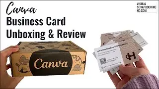 My honest review of Canva business card printing