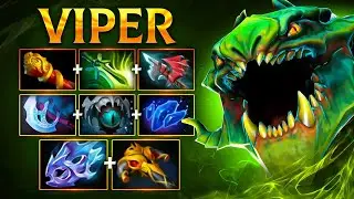 керри ВАЙПЕР в НЕРЕАЛЬНОЙ зарубе !!! - carry VIPER DOTA 2