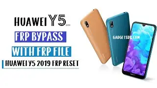Huawei Y5 2019 FRP Bypass - GMAIL Unlock without using Any Box or Dongle