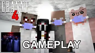 GRANNY 4 MORTUARY MADNESS MINECRAFT GAMEPLAY