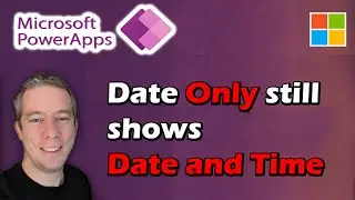 Beginner Tutorial: Convert DateTime Data Card to Date Only in Canvas Power Apps