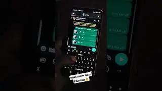 Whatsapp Latest New Feature🤫