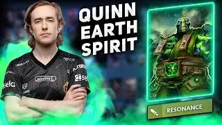 BEST TUTORIAL 😮 QUINN Showed Signature EARTH SPIRIT 🔥13000 MMR🔥