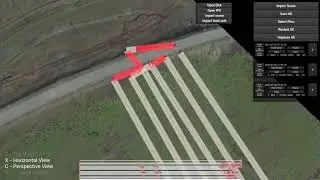 Планирование опрыскивания поля с подсолнечником с помощью цифровой копии пространства..