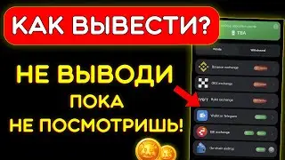 ⚠️КАК ВЫВЕСТИ МОНЕТЫ ИЗ ХАМСТЕР КОМБАТ? НЕ ВЫВОДИ ПОКА НЕ ПОСМОТРИШЬ! ПОШАГОВЫЙ ГАЙД ПО ВЫВОДУ HMSTR