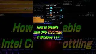 Increase Laptop Life: How to Stop CPU Throttling Windows 11 💻 