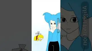 Yellow x cyan Beginner(rainbow friends)chapter 2 #animation #filpaclip #alightmotion #shorts