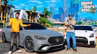 РЕАЛЬНАЯ ЖИЗНЬ В GTA 5 - ЧТО МЫ НАШЛИ В БАГАЖНИКЕ MERCEDES S63 W223!? МОЯ ЖЕНА ПРОПАЛА! 🌊ВОТЕР