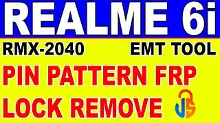 Realme 6i (RMX2040) Pin Pattern FRP Lock Remove By EMT Tool