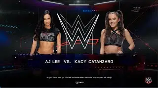 WWE 2K23 - AJ Lee vs. Kacy Catanzaro (Online Match)