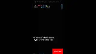 Python Infinite Loop