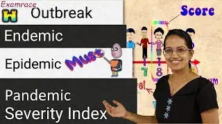 Endemic, Epidemic, Pandemic, Sporadic, Cluster, Pandemic Severity Index - Coronavirus