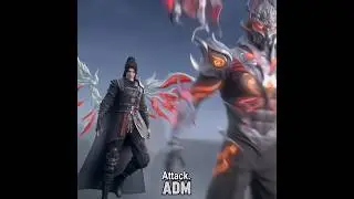 xiao yan's Earth demon puppet fighting with five star douzong || battle through the heavens | 