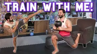 Kicking Strength Workout at Home  - TRAIN WITH BRUCE WILLOW
