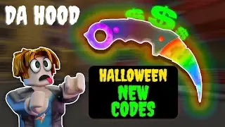 HALLOWEEN NEW ALL WORKING CODES FOR DA HOOD IN OCTOBER 2023! ROBLOX DA HOOD CODES