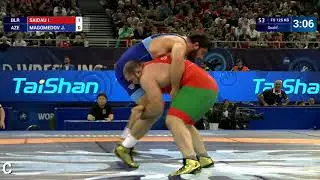 Qual. FS - 125 kg: I. SAIDAU (BLR) v. J. MAGOMEDOV (AZE)