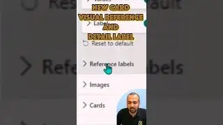 Visual Reference label and detail label analysis