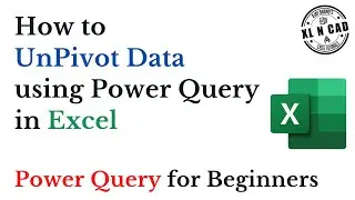 UNPIVOT data using Power Query in Excel