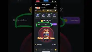 #Hmasterkombat #hamsterkombatdailycipher  #hamsterkombatdailycombo  #hamsterhack  #telegrambotmining