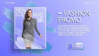 Fashion Market - Free Download After Effects Templates + Tutorial