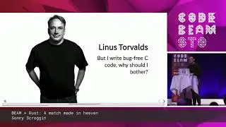 Sonny Scroggin - BEAM + Rust: A match made in heaven | Code BEAM STO 19