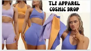 TLF APPAREL COSMIC DROP REVIEW | Activewear Try on haul in depth launch overview