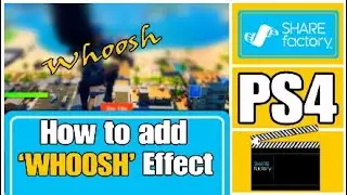 How to add Whoosh Transition effect on Sharefactory (No USB)