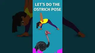 Ostrich Pose! Did you know these fun facts about the Ostrich! 