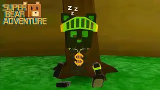 ЧЁРНЫЙ И БЕЛЫЙ СКЕЛЕТ МИШКА В ЗОЛОТЫХ ДОСПЕХАХ В SUPER BEAR ADVENTURE! ОБУЧЕНИЕ, ЗАКУЛИСЬЕ И МИССИЯ