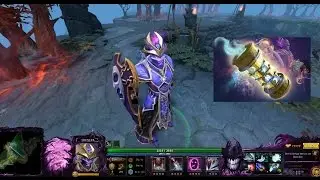 Dota 2 Silencer Immortal Dam'arakan Muzze Mix set with Heirlooms of Aeol Drias